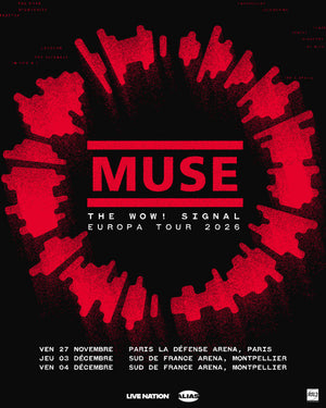 Muse – Paris La Défense Arena – Nanterre – Vendredi 27 novembre 2026 à 19h30