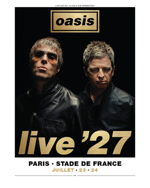 Oasis – Stade de France – Saint-Denis – Mardi 20 juillet 2027 à 20h