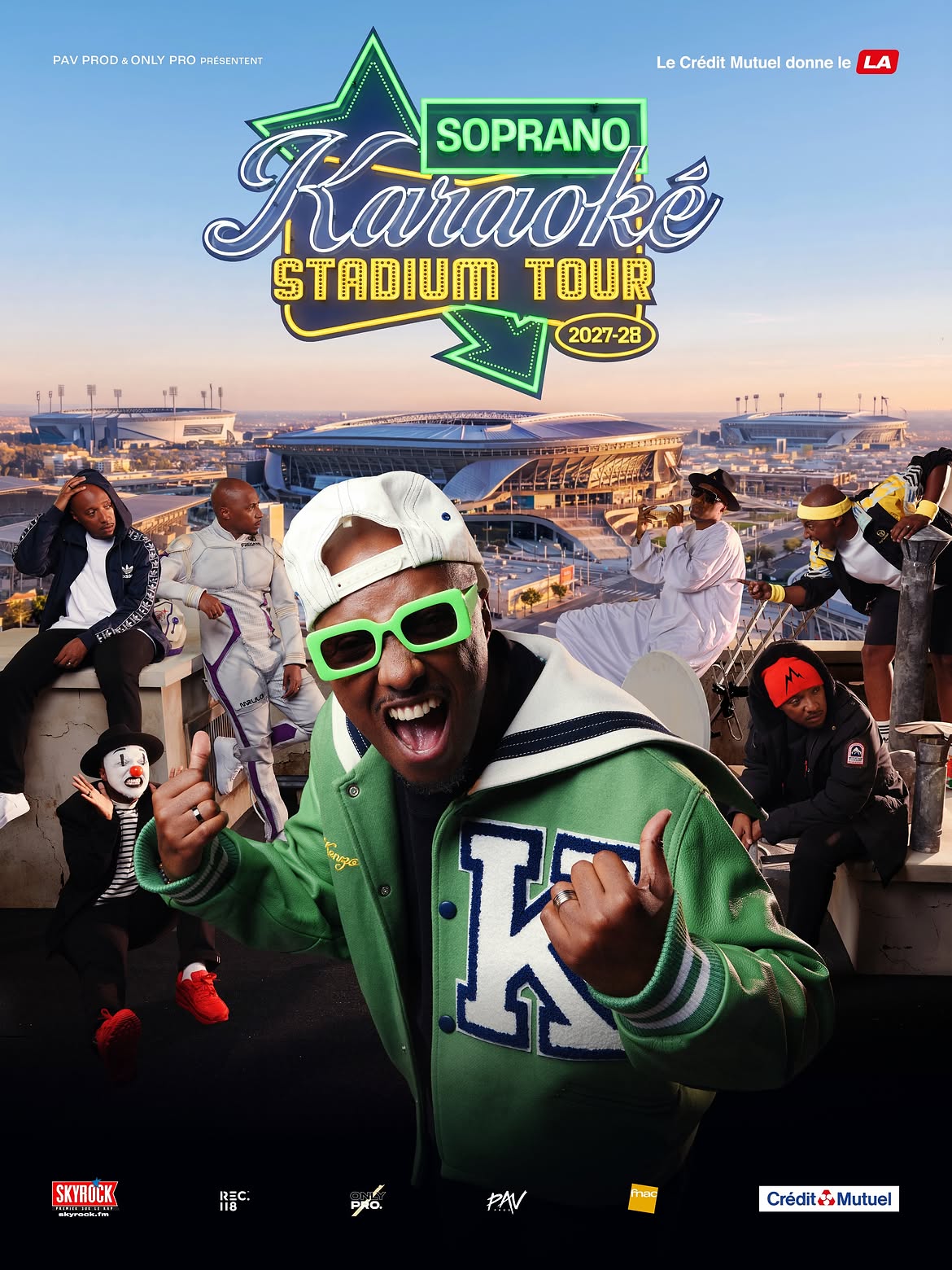 Soprano – Groupama Stadium – Décines-Charpieu – Samedi 10 juillet 2027 à 20h