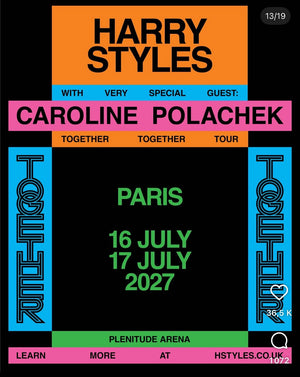Harry Styles – Plénitude Arena – Nanterre – Vendredi 16 juillet 2027 à 20h