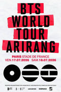 BTS – Stade de France – Saint-Denis – Vendredi 17 juillet 2026 à 20h
