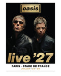 Oasis – Stade de France – Saint-Denis – Mardi 20 juillet 2027 à 20h